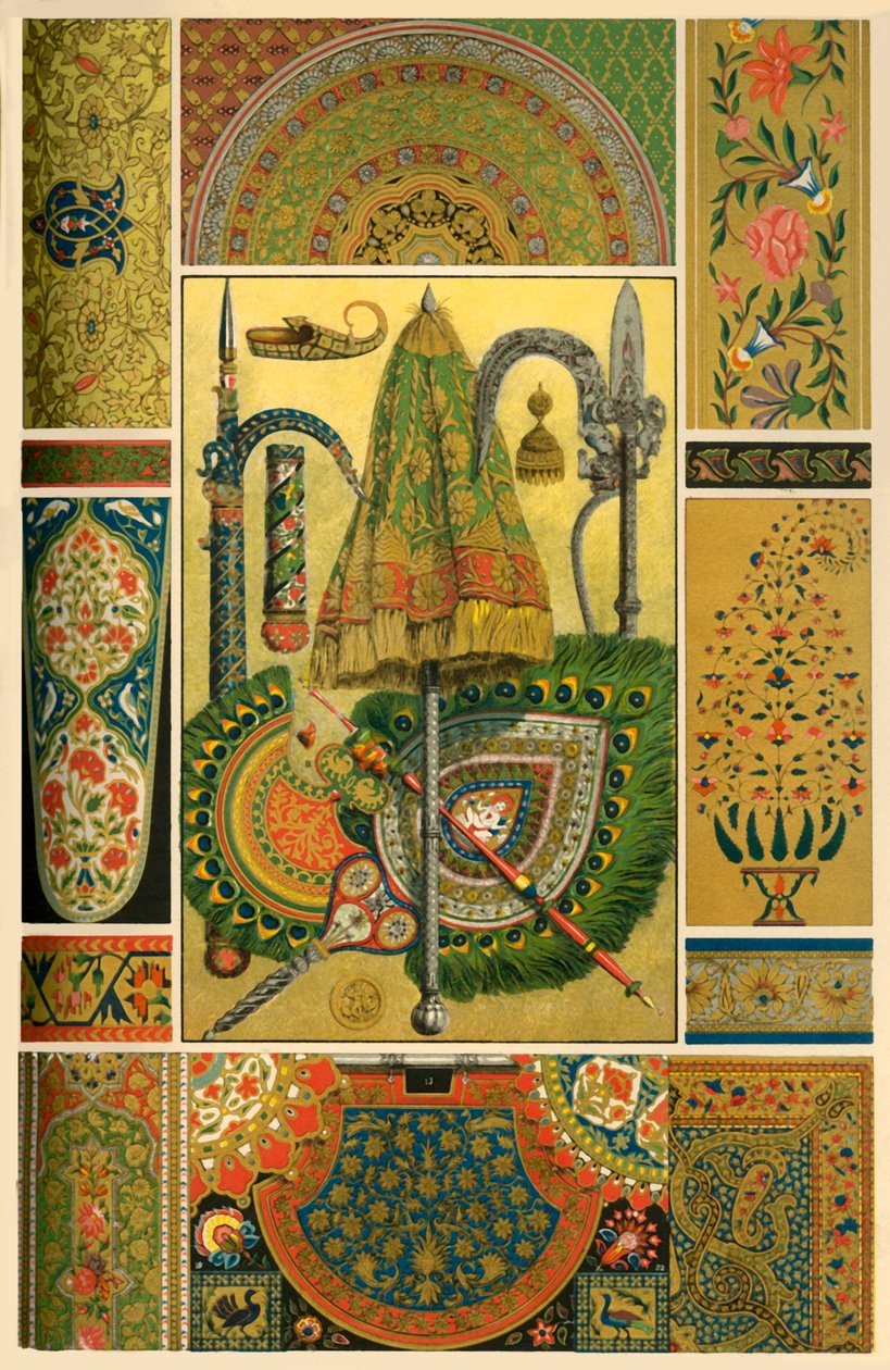 Hint metal işleri, nakış, dokuma ve boyama, 1898. by Unbekannt