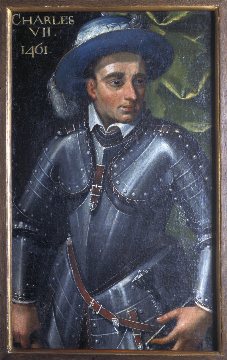 Indre et Loire N* 172 - Chateau de Loches - VII. Charles