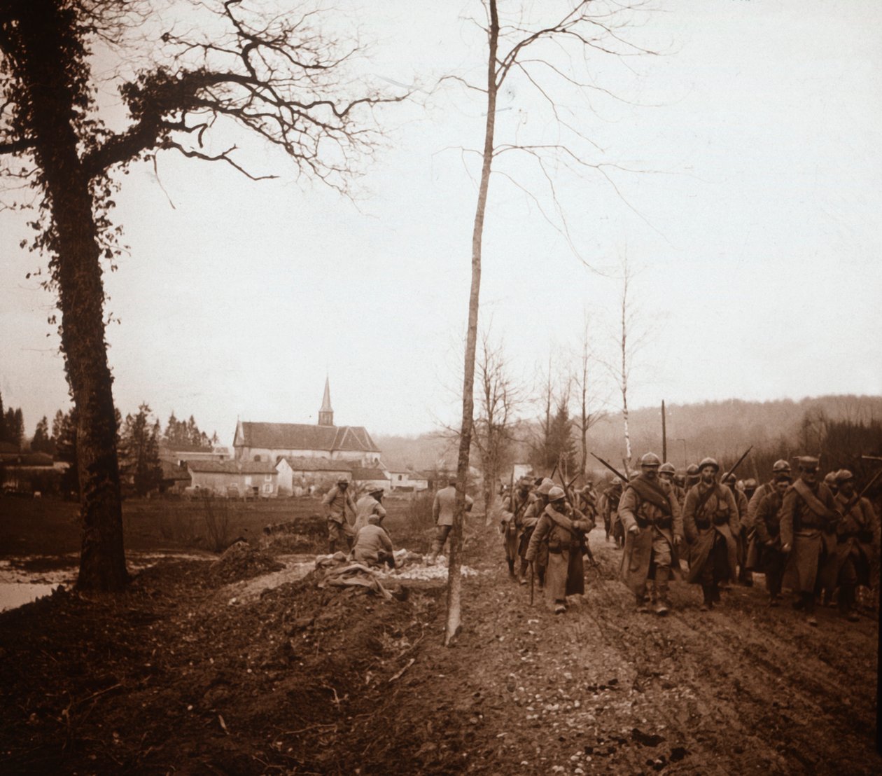 Piyade, Genicourt, kuzey Fransa, c1914-c1918 by Unbekannt