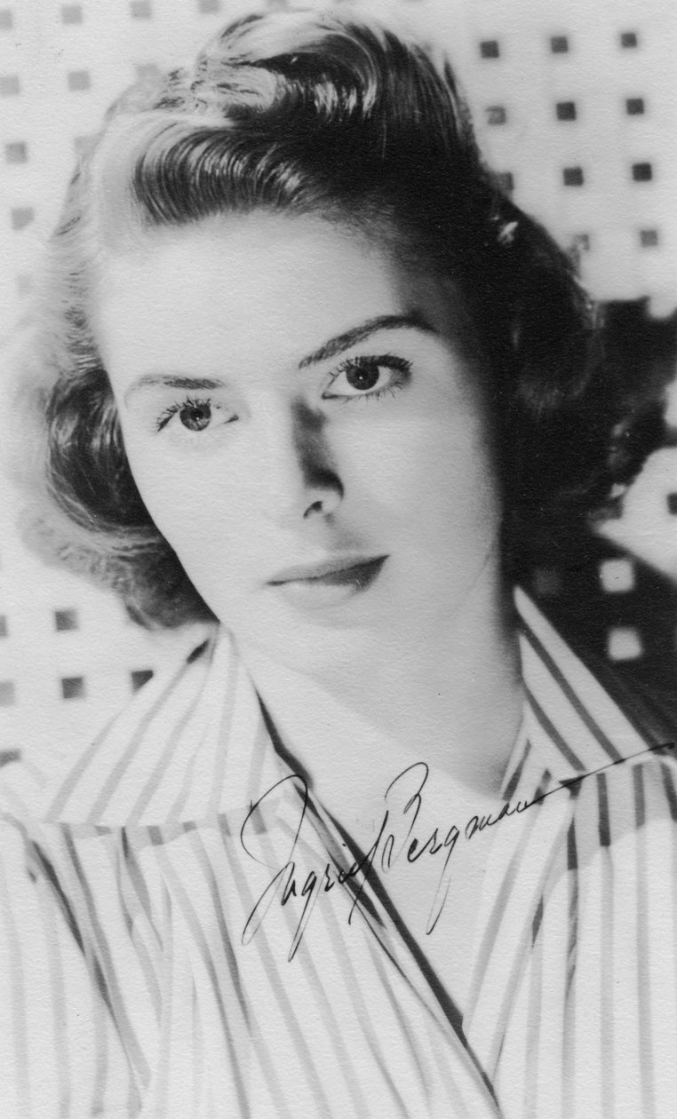 Ingrid Bergman 1915-1982, İsveçli aktris, 1930