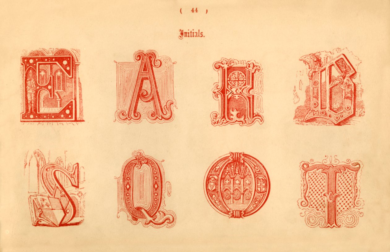 Baş harfler, 1862 by Unbekannt