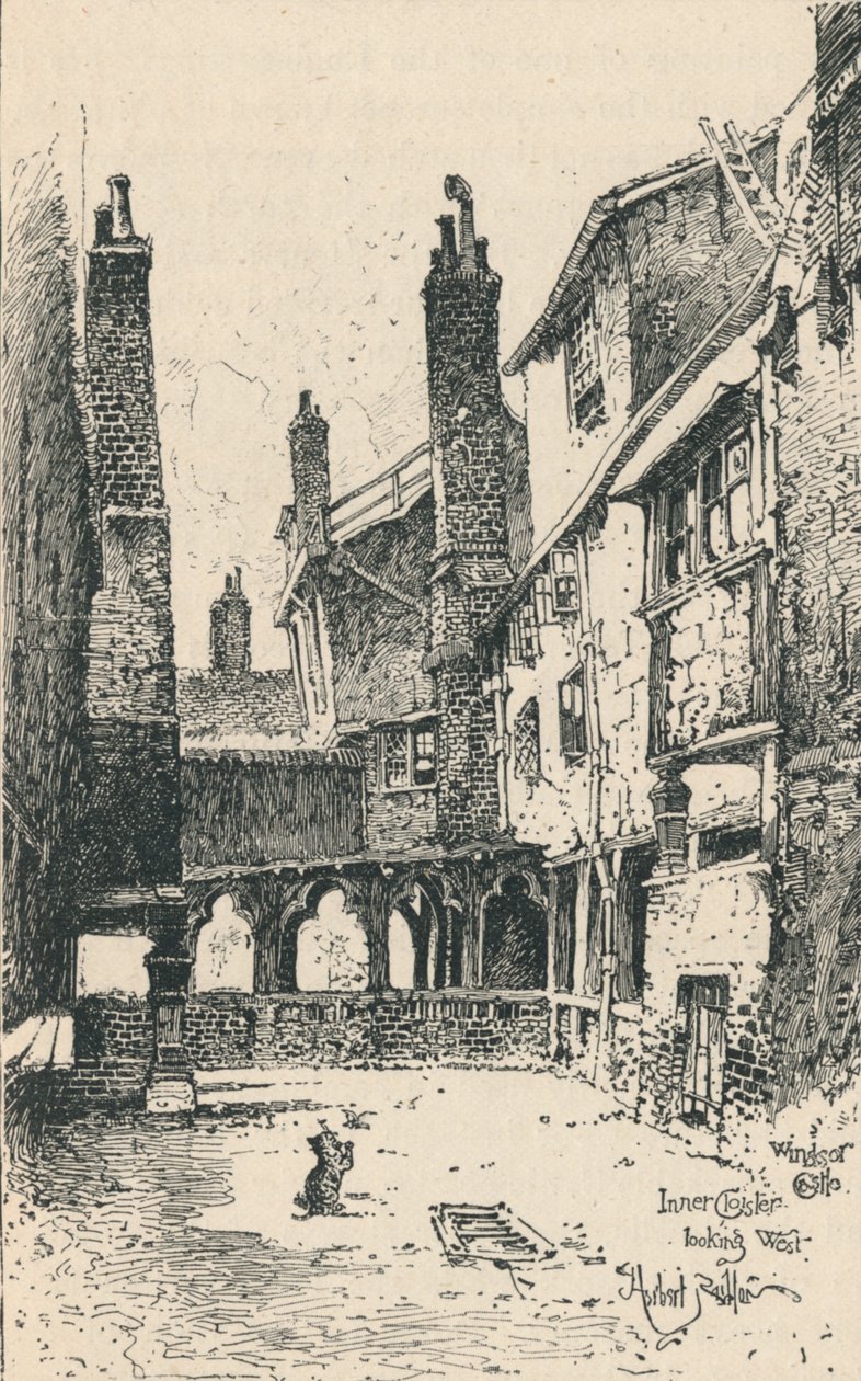 İç Manastır, Batıya Bakmak, 1895 by Unbekannt