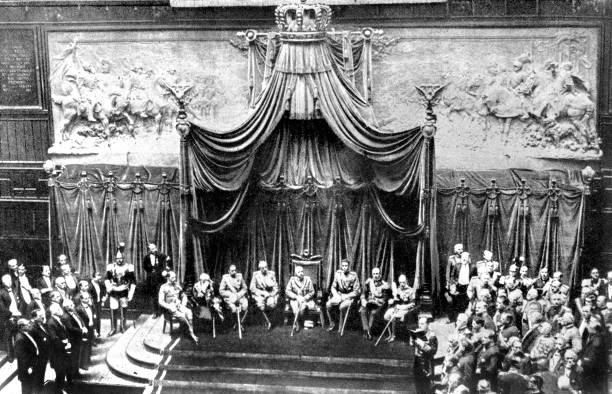 Senato Sarayı'nın İçinde, Roma, 1926 by Unbekannt