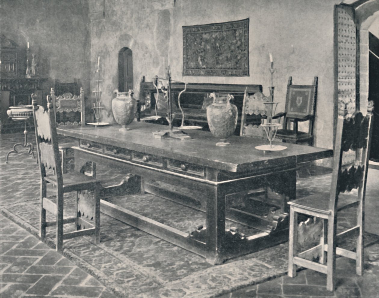İç Mekan, Palazzo Davanzati - Parma veya Modena Bölgesi