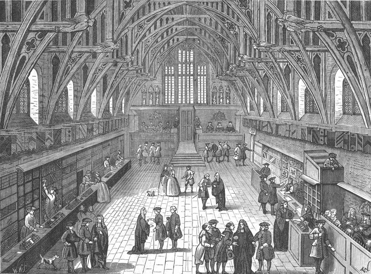 Eski Westminster Salonunun İçi, 1797 1897 by Unbekannt