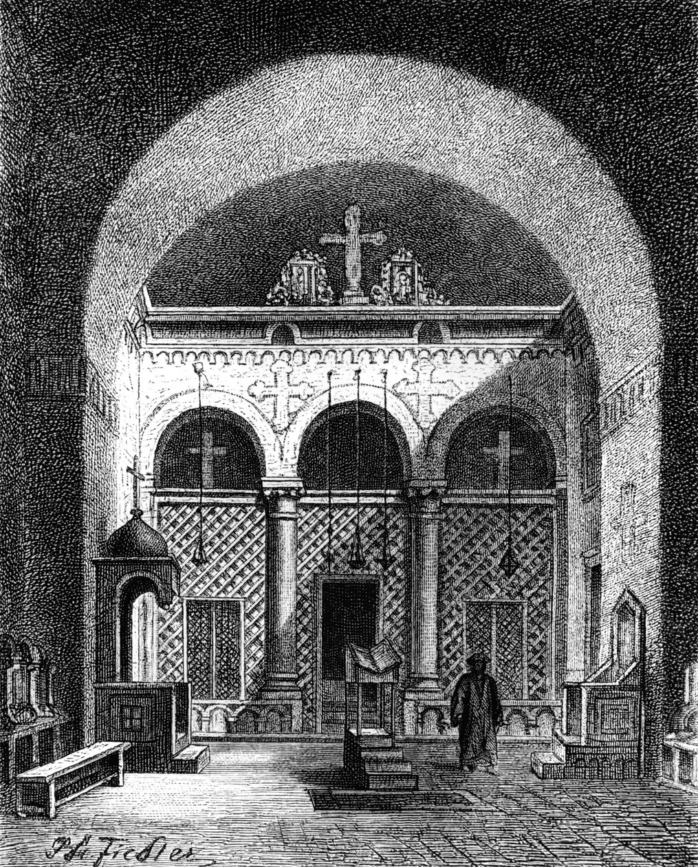 Kilise İçi, Mısır, 1881 by Unbekannt