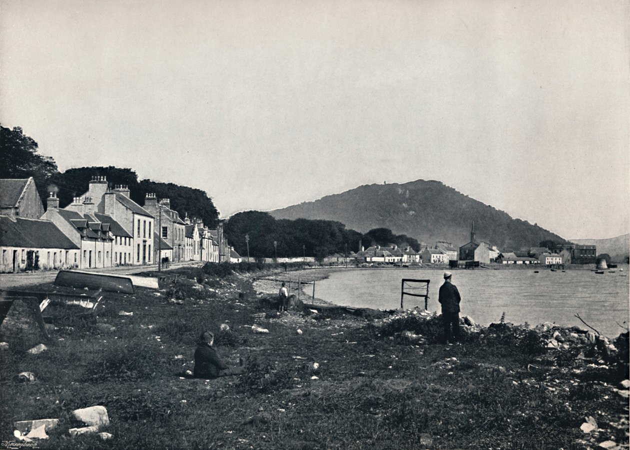 Inveraray - Duniquoich Kasabası ve Tepesi, 1895 by Unbekannt