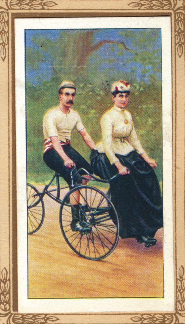 Yenilmez Tandem Üç Tekerlekli Bisiklet, 1939 by Unbekannt