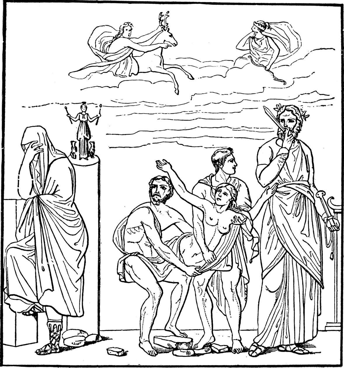 Iphigenia, Miken kralı Agamemnon