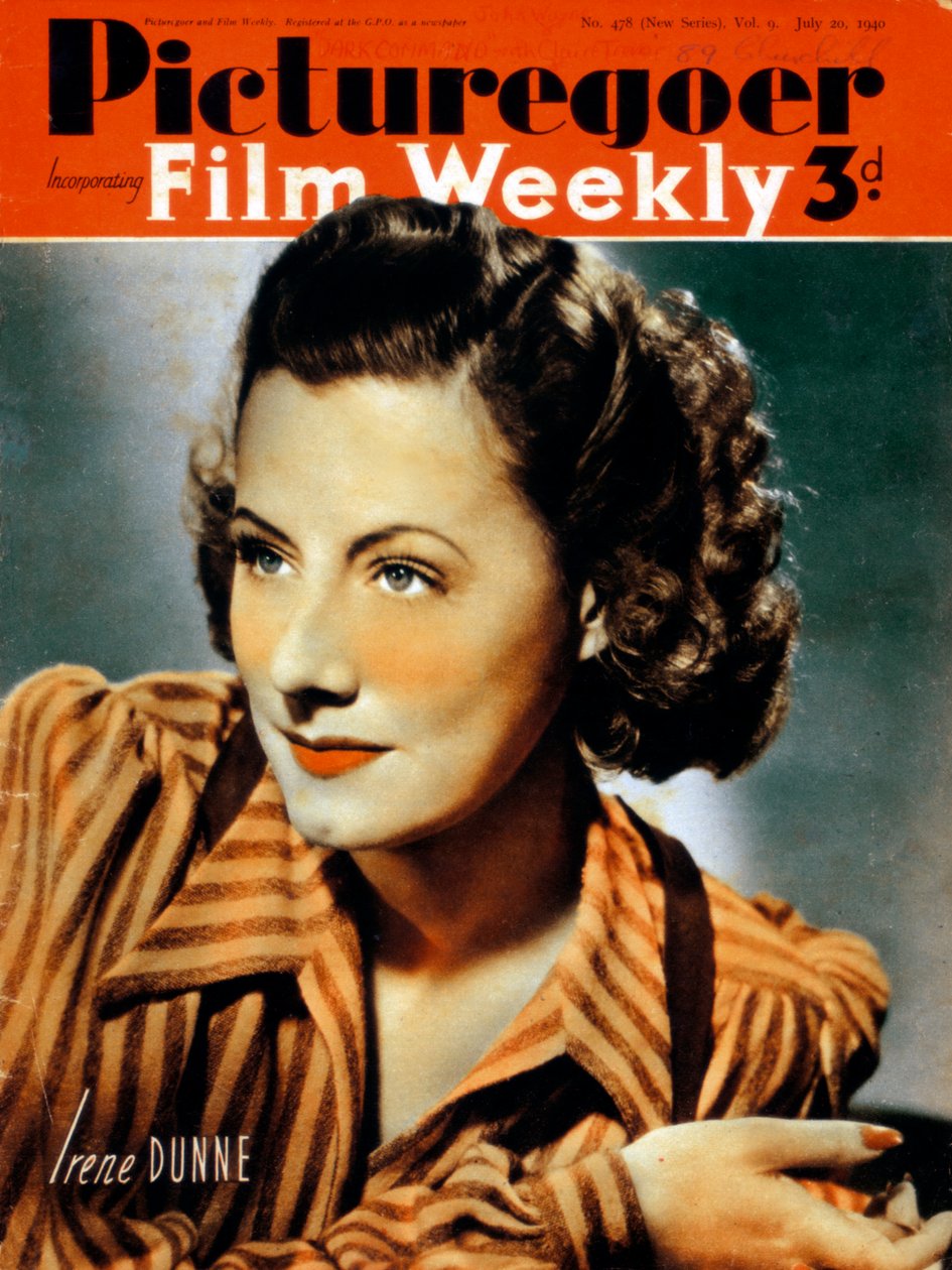 Irene Dunne 1898-1990, Amerikalı oyuncu, 1940 by Unbekannt
