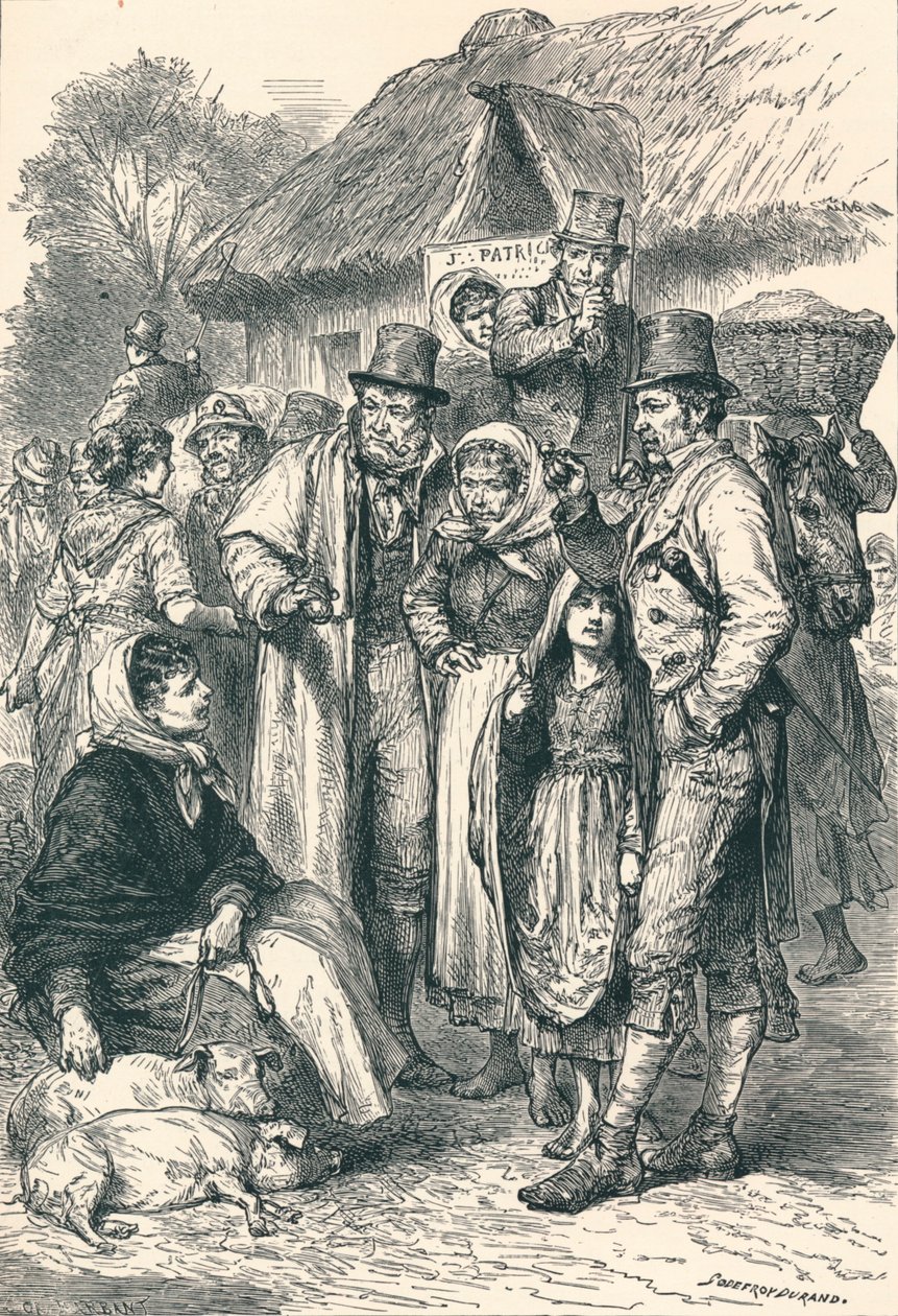 İrlandalı Köylüler, 1896 by Unbekannt