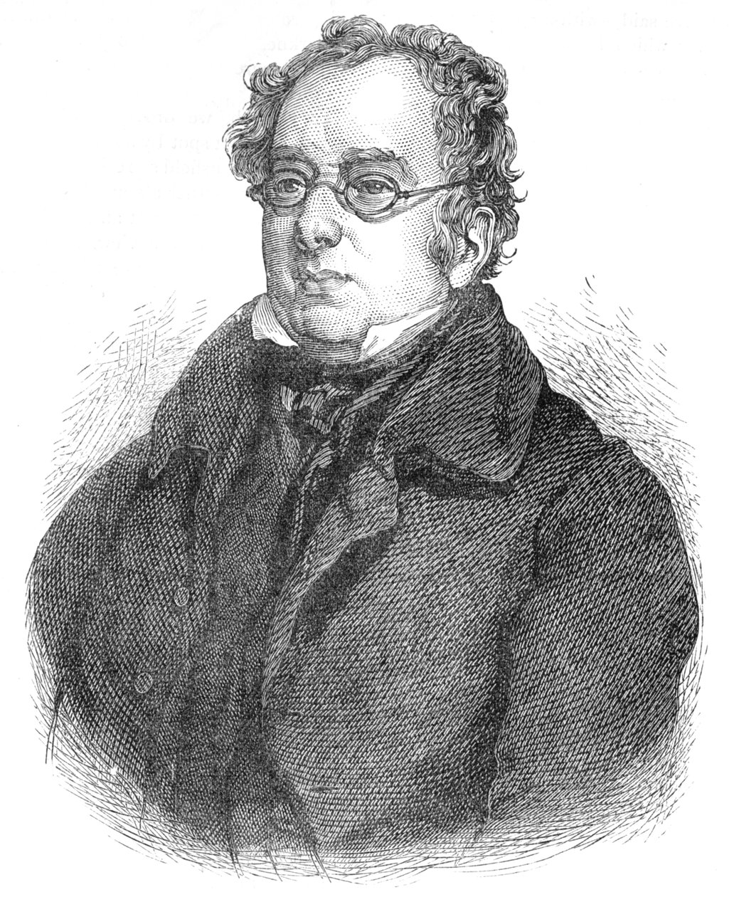 Isaac DISraeli, İngiliz yazar ve bilim adamı, c1840 1878 by Unbekannt