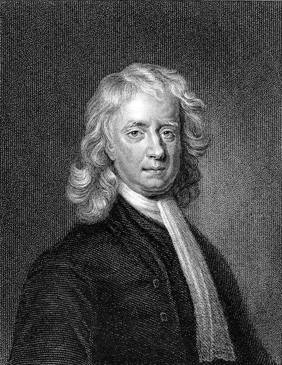 Isaac Newton, İngiliz matematikçi ve fizikçi by Unbekannt