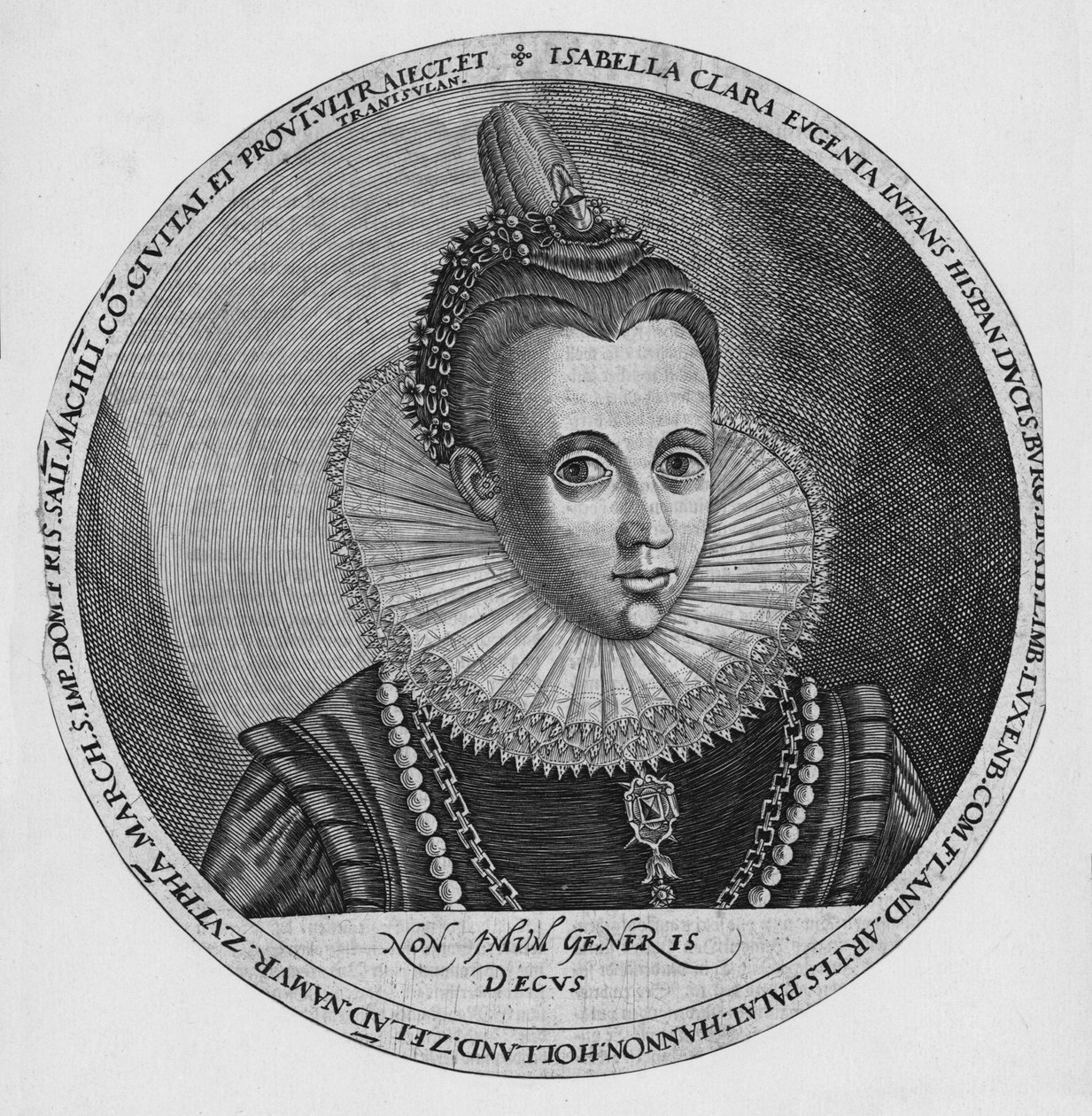 Isabella Clara Eugenia. by Unbekannt