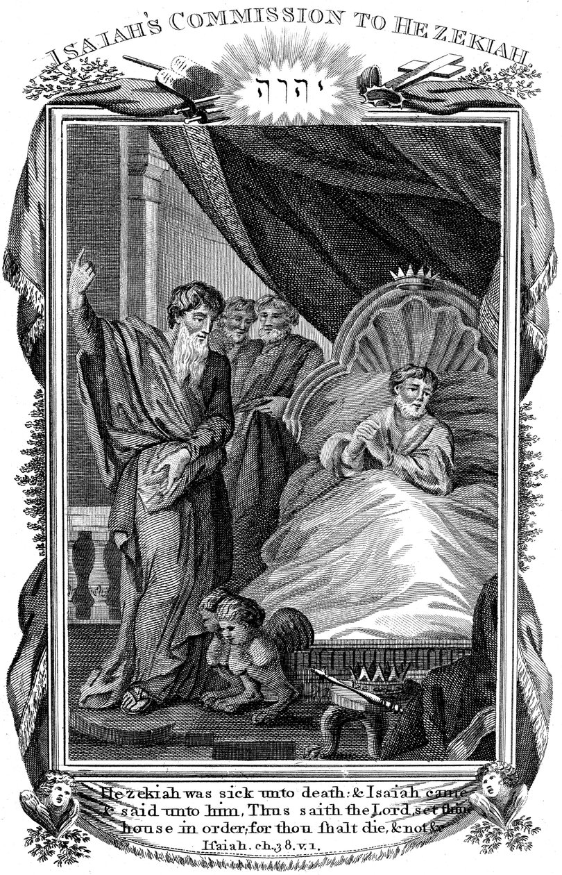 İşaya, Eski Ahit peygamberi, c1804. by Unbekannt