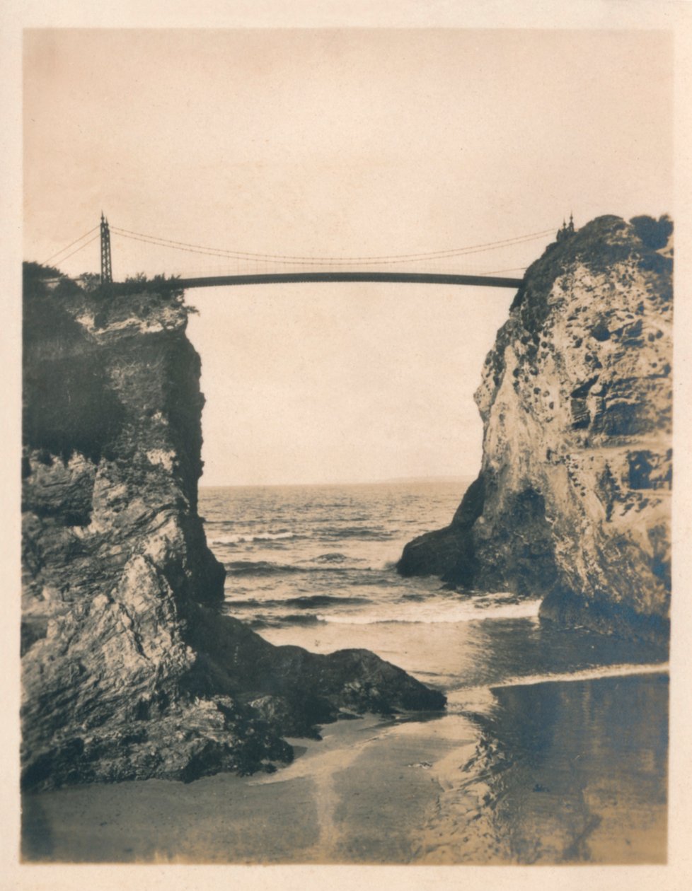Island Gap - Newquay, 1927 by Unbekannt