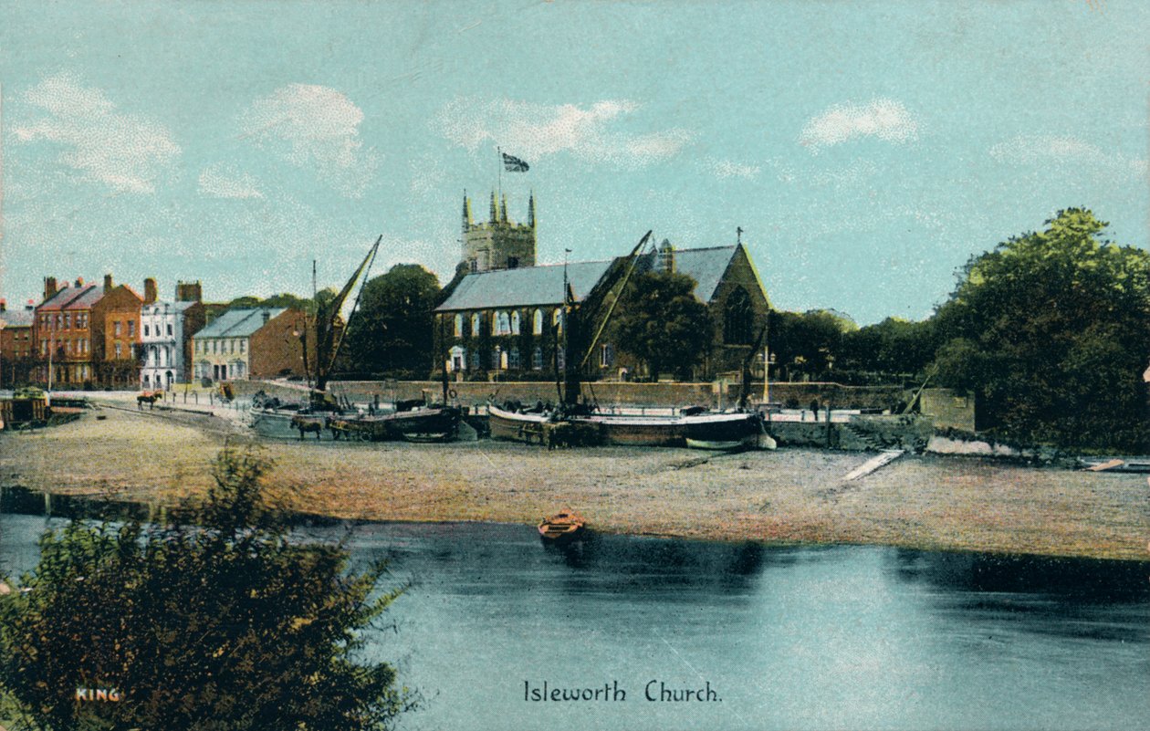 Isleworth Kilisesi, Londra, c1905 by Unbekannt