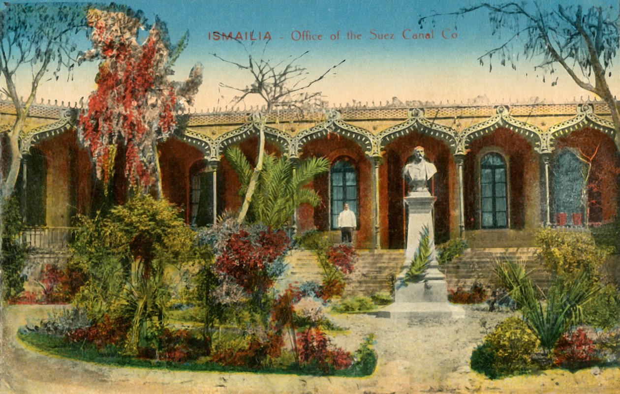 İsmailiye - Süveyş Kanalı Şirketi Ofisi, c1918-c1939. by Unbekannt