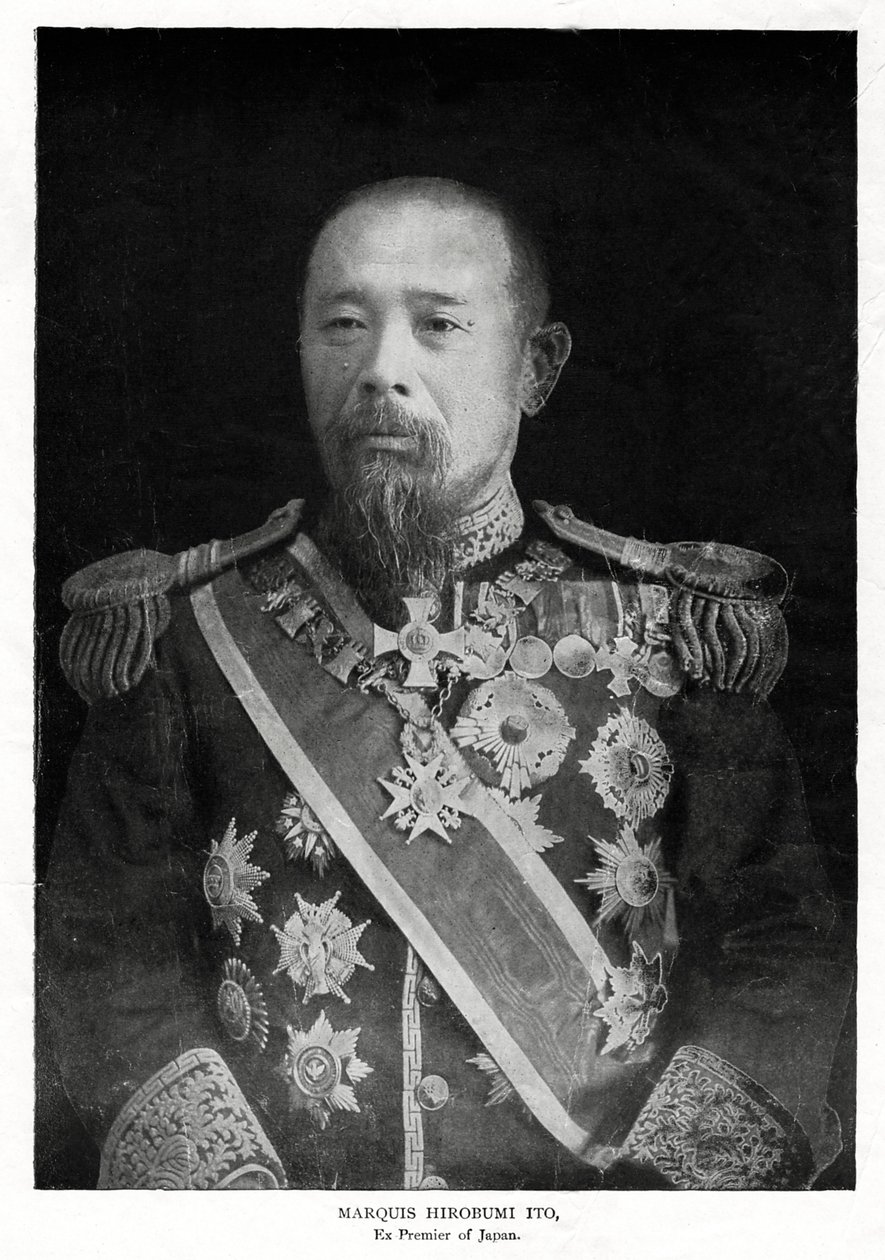 Ito Hirobumi, Japonya