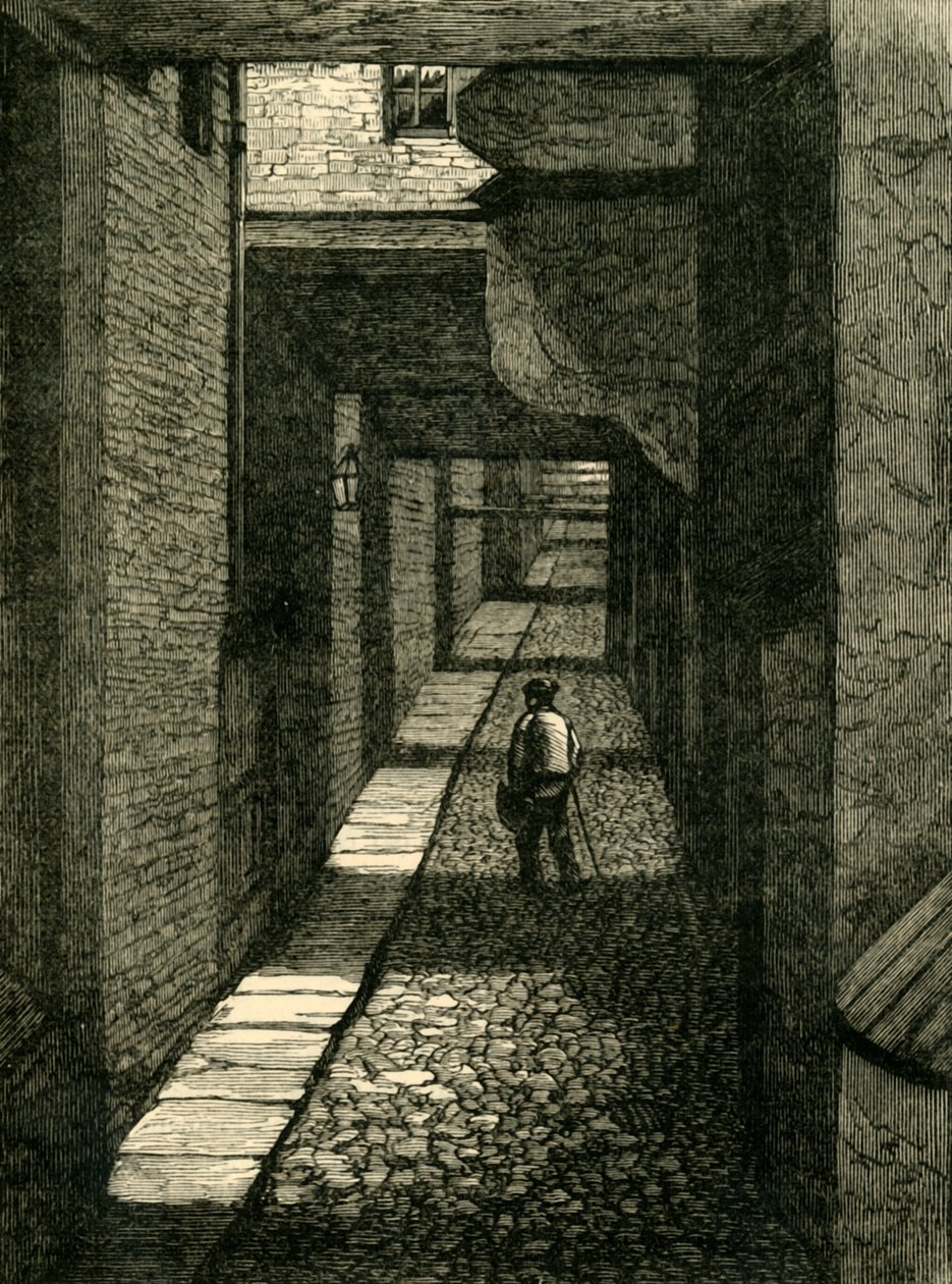 Ivy Bridge Lane, 1881. by Unbekannt