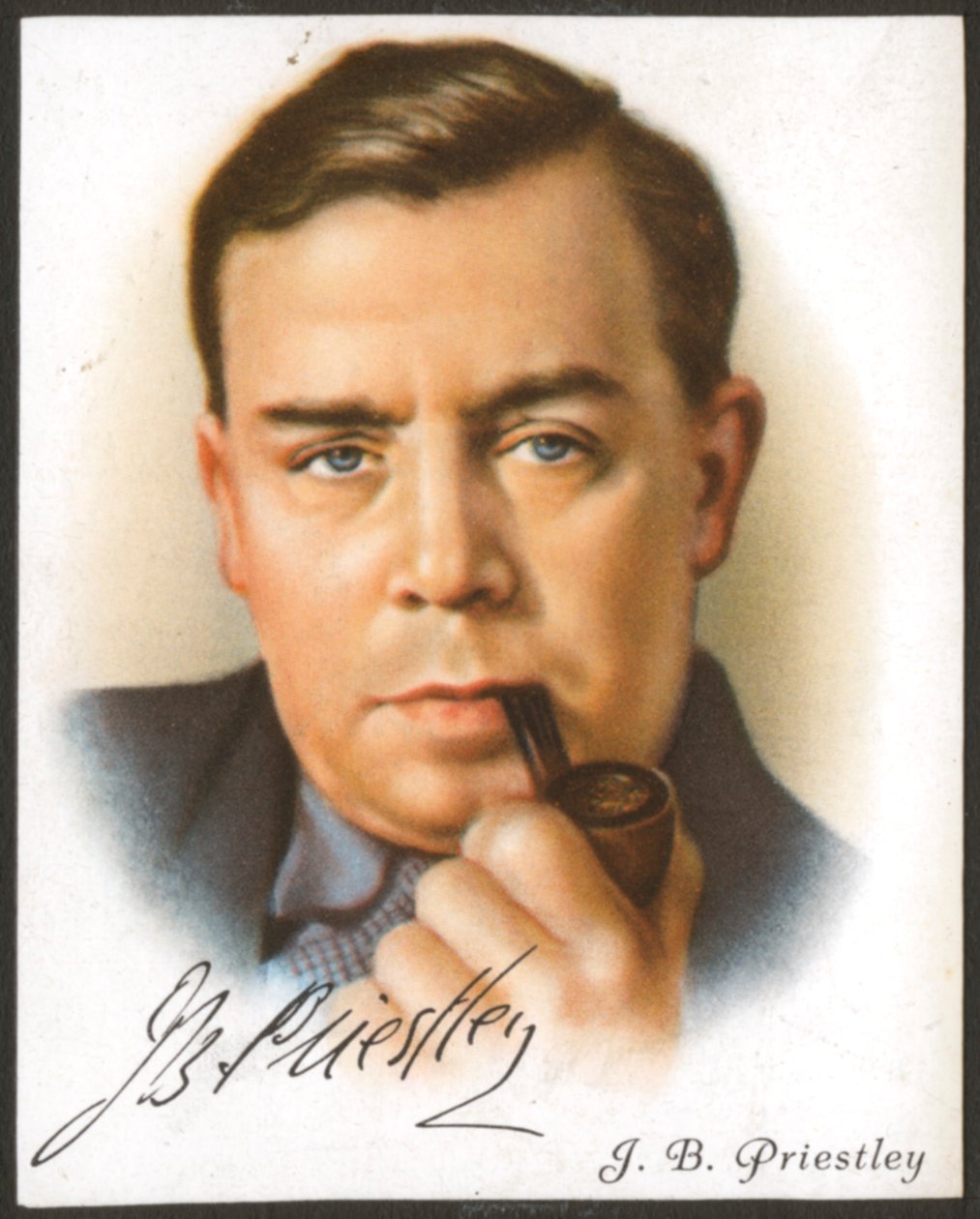 JB Priestley, İngiliz romancı, oyun yazarı, denemeci ve yayıncı, c1927 by Unbekannt