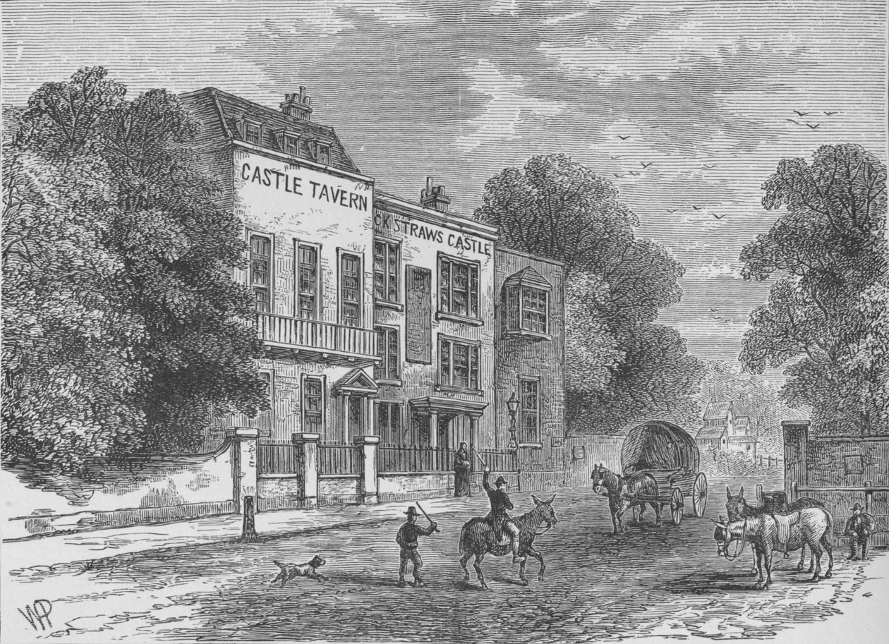 Jack Straws Kalesi, Hampstead, Londra, c1900 1911 by Unbekannt