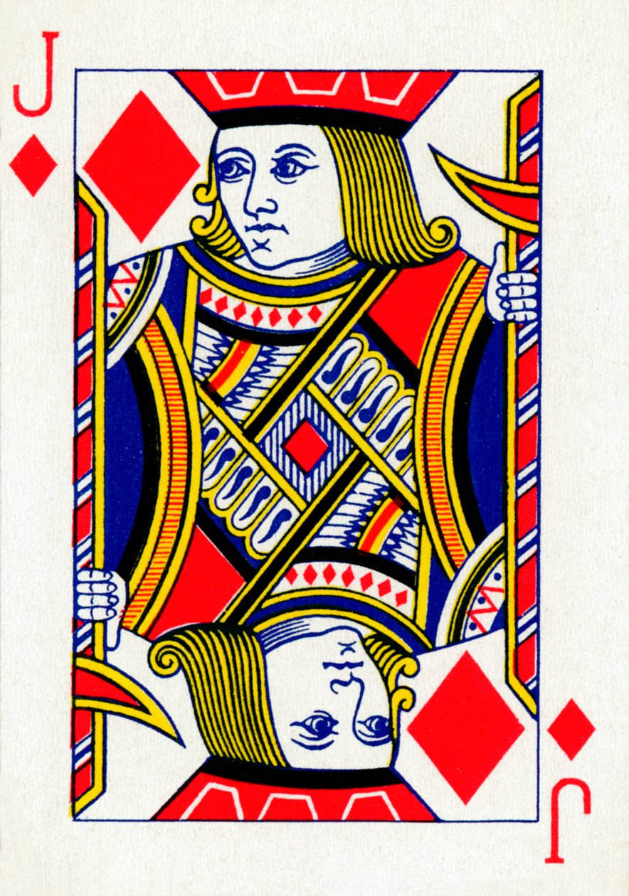 Goodall & Son Ltd. iskambil destesinden Jack of Diamonds, c1940 by Unbekannt