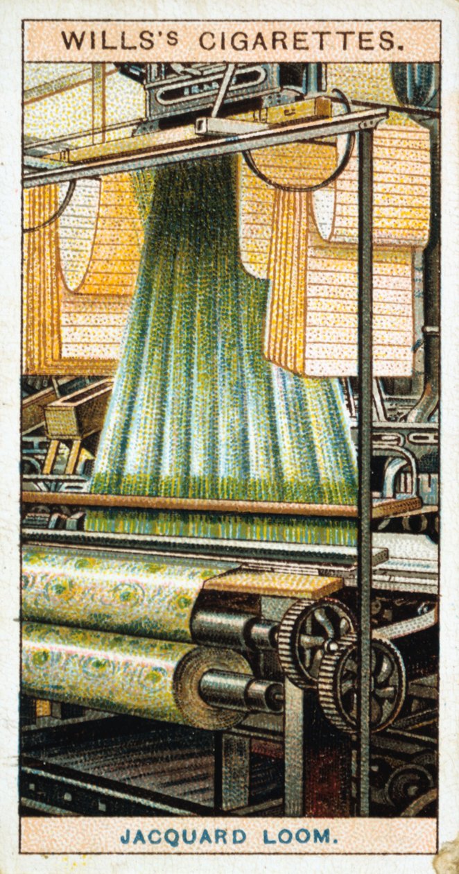 Jakarlı elektrikli dokuma tezgahı, 1915 by Unbekannt