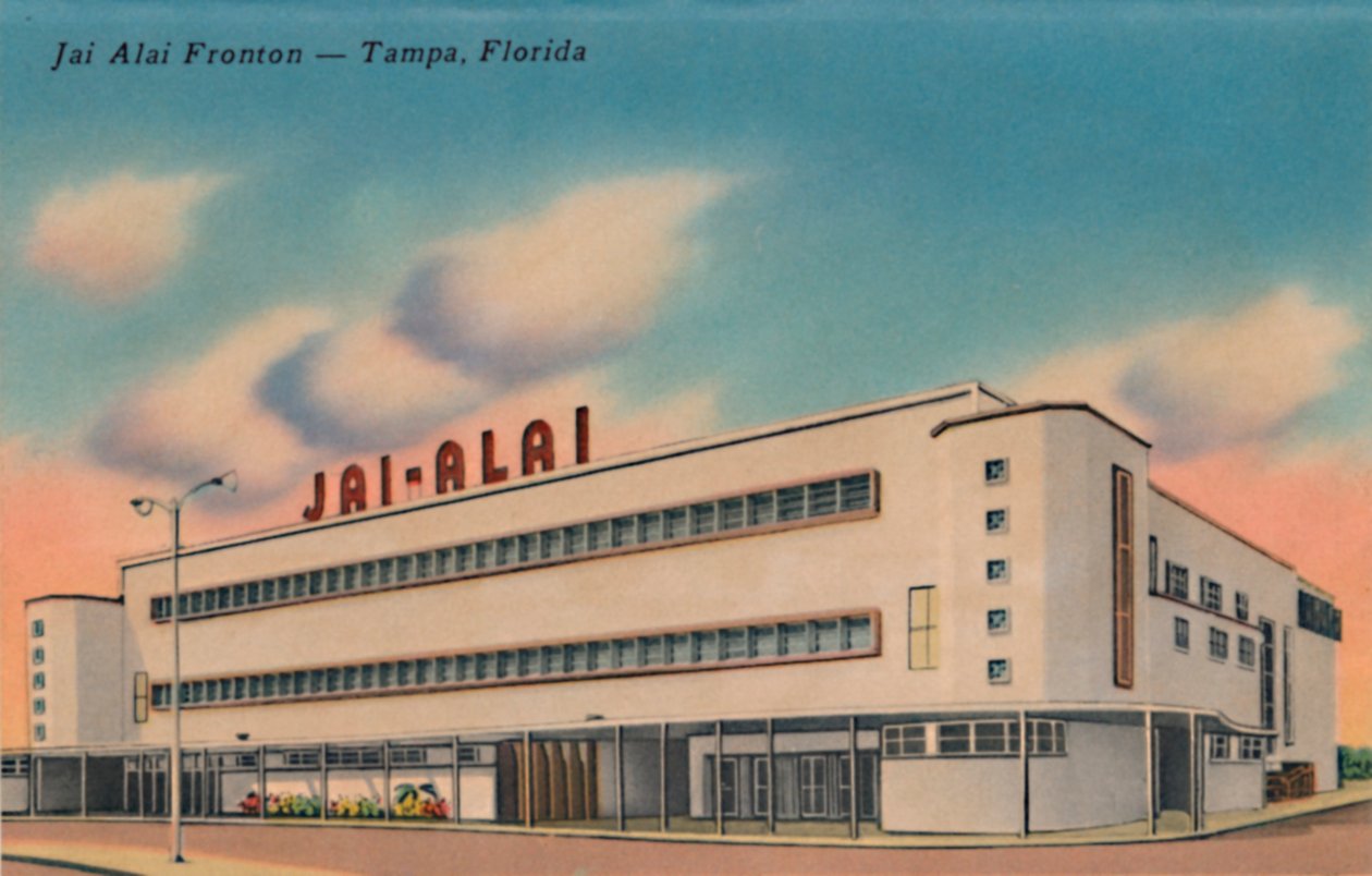 Jai Alai Fronton - Tampa, Florida, 1940