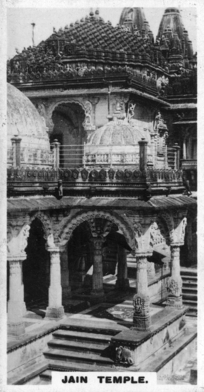 Jain tapınağı, Ahmedabad, Hindistan, c1925 by Unbekannt