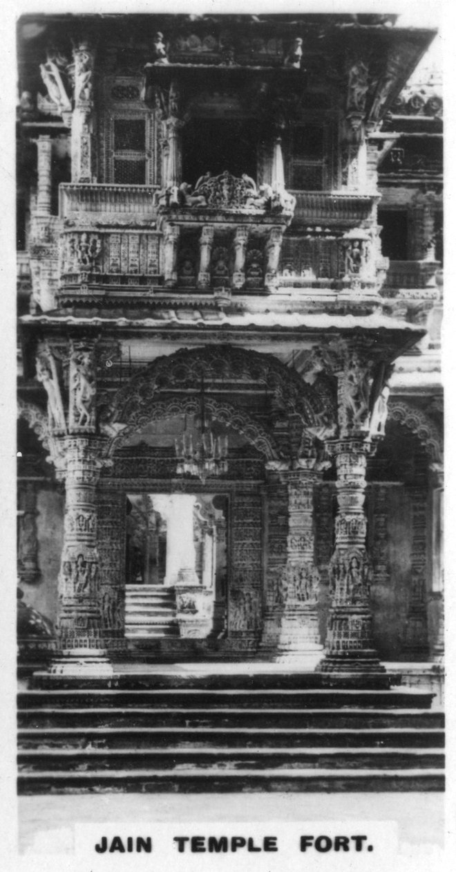 Jain tapınak kalesi, Ahmedabad, Hindistan, c1925 by Unbekannt