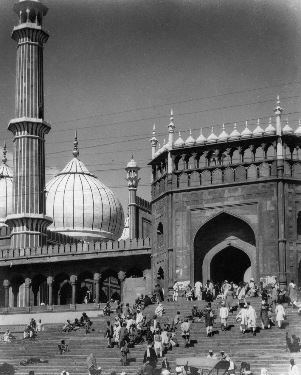 Jama Mescidi, Delhi, Hindistan, 19. yüzyılın sonu veya 20. yüzyılın başı by Unbekannt