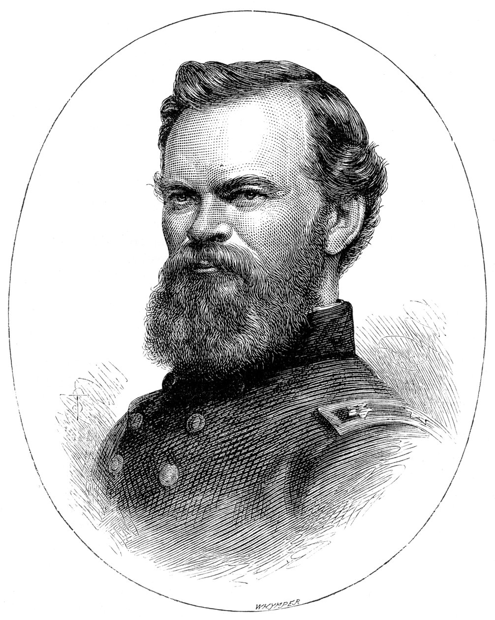 James B McPherson, Amerikan İç Savaşı Birliği generali, c1880 by Unbekannt