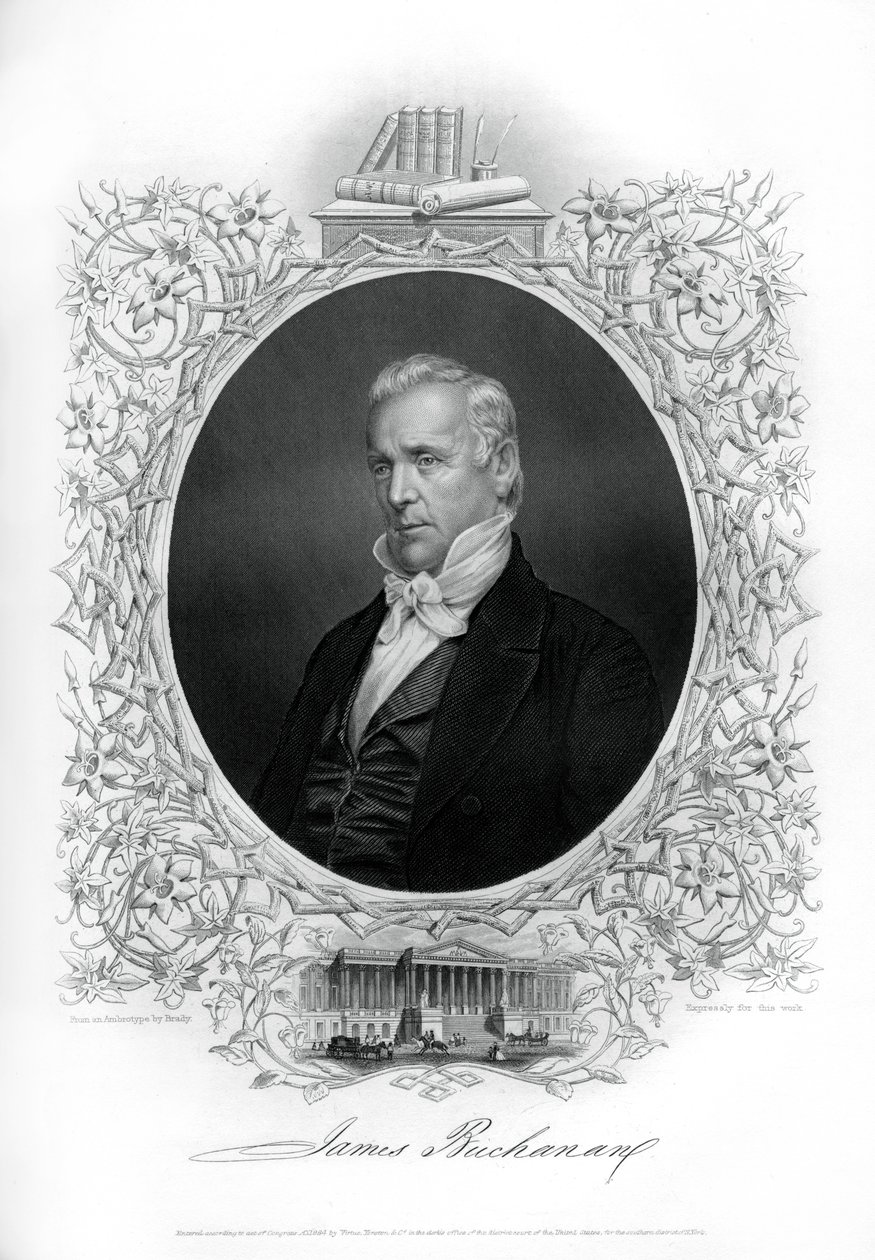 James Buchanan, Amerika Birleşik Devletleri