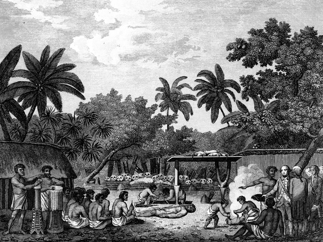 James Cook, İngiliz denizci, Taihiti Otaheite c1773 1815