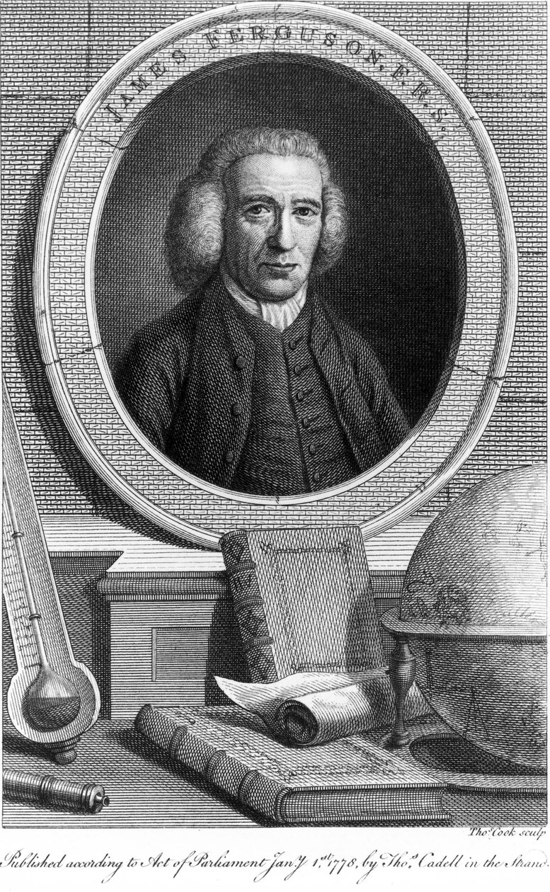 James Ferguson, İskoç astronom, c 1760