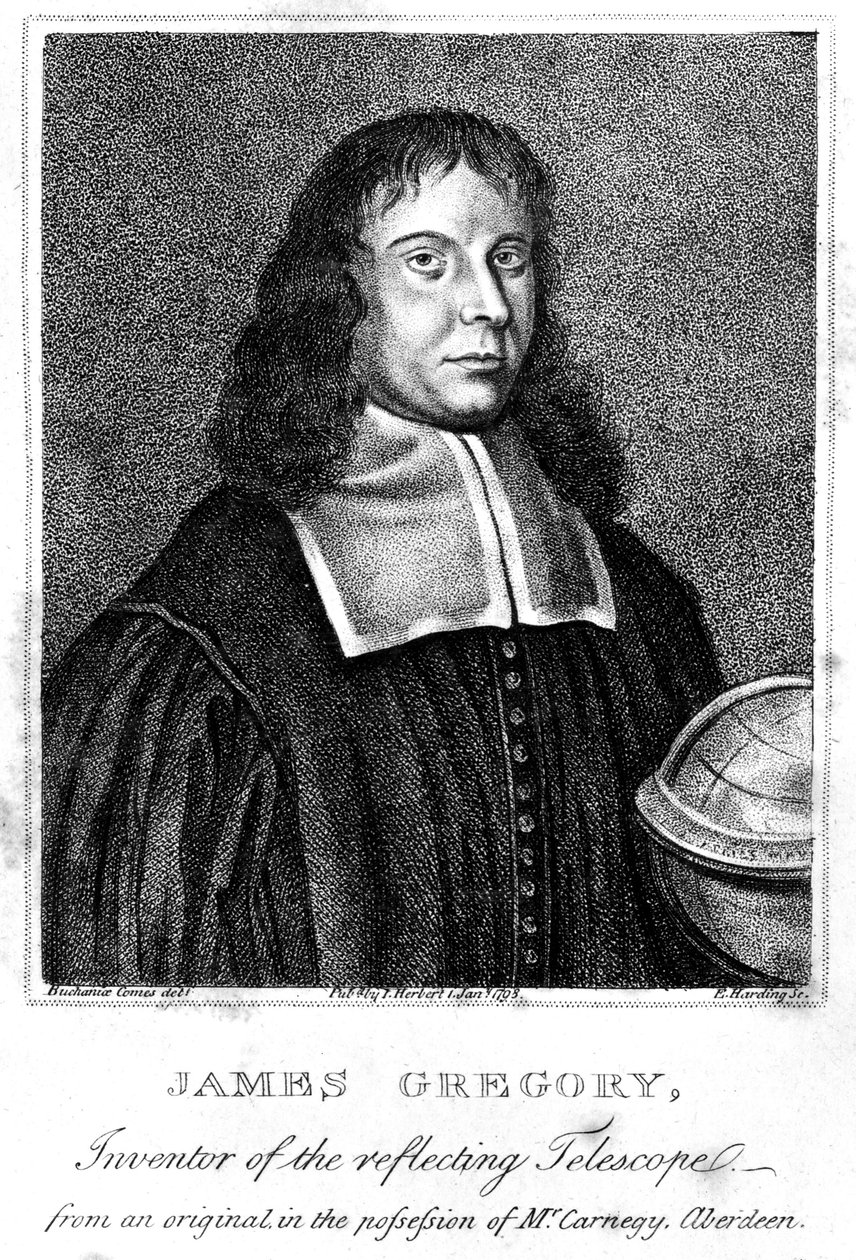 James Gregory, İskoç matematikçi, 1670 dolayları by Unbekannt