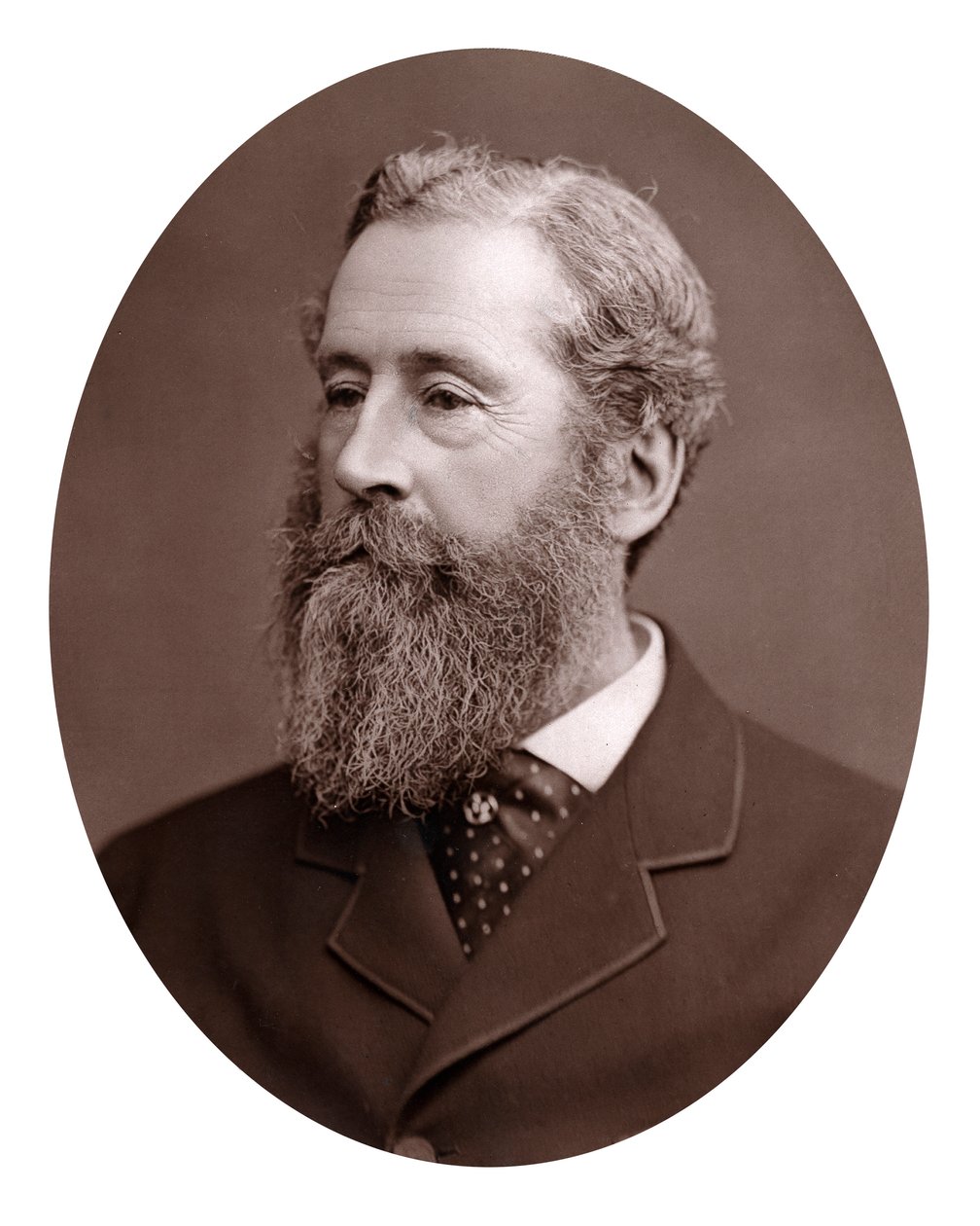 James Hamilton, 1. Abercorn Dükü 1811-1885, İngiliz devlet adamı, c1880 by Unbekannt