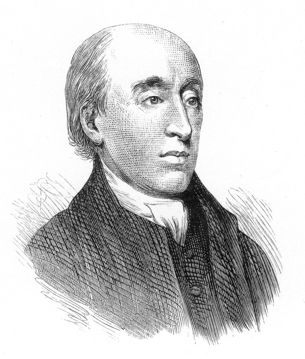 James Hutton, İskoç jeolog, 18. yüzyıl, 1875 by Unbekannt