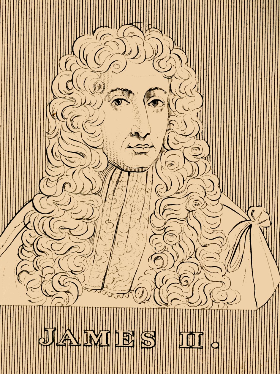 James II, 1633-1701, 1830. by Unbekannt