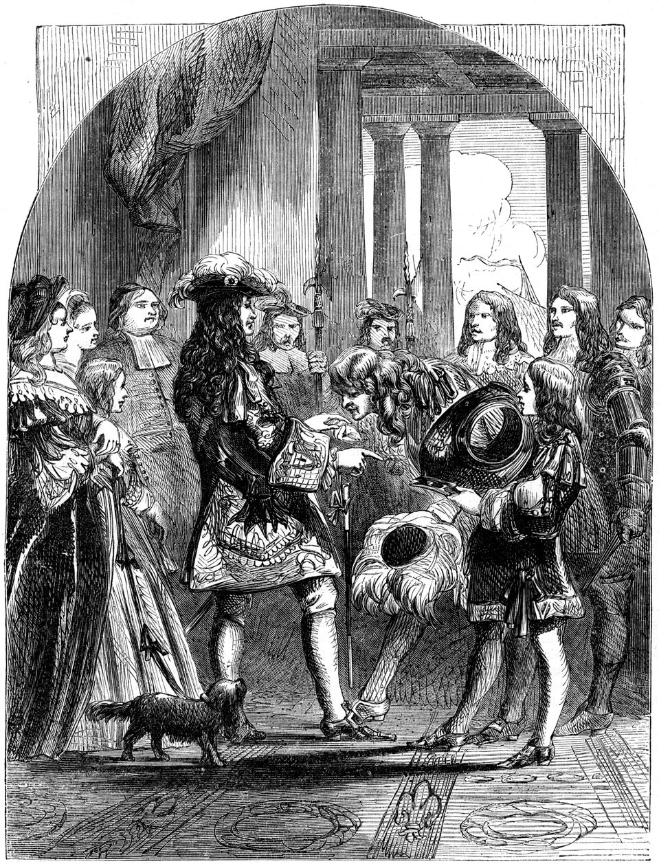 II. James, Fransa Kralı XIV. Louis