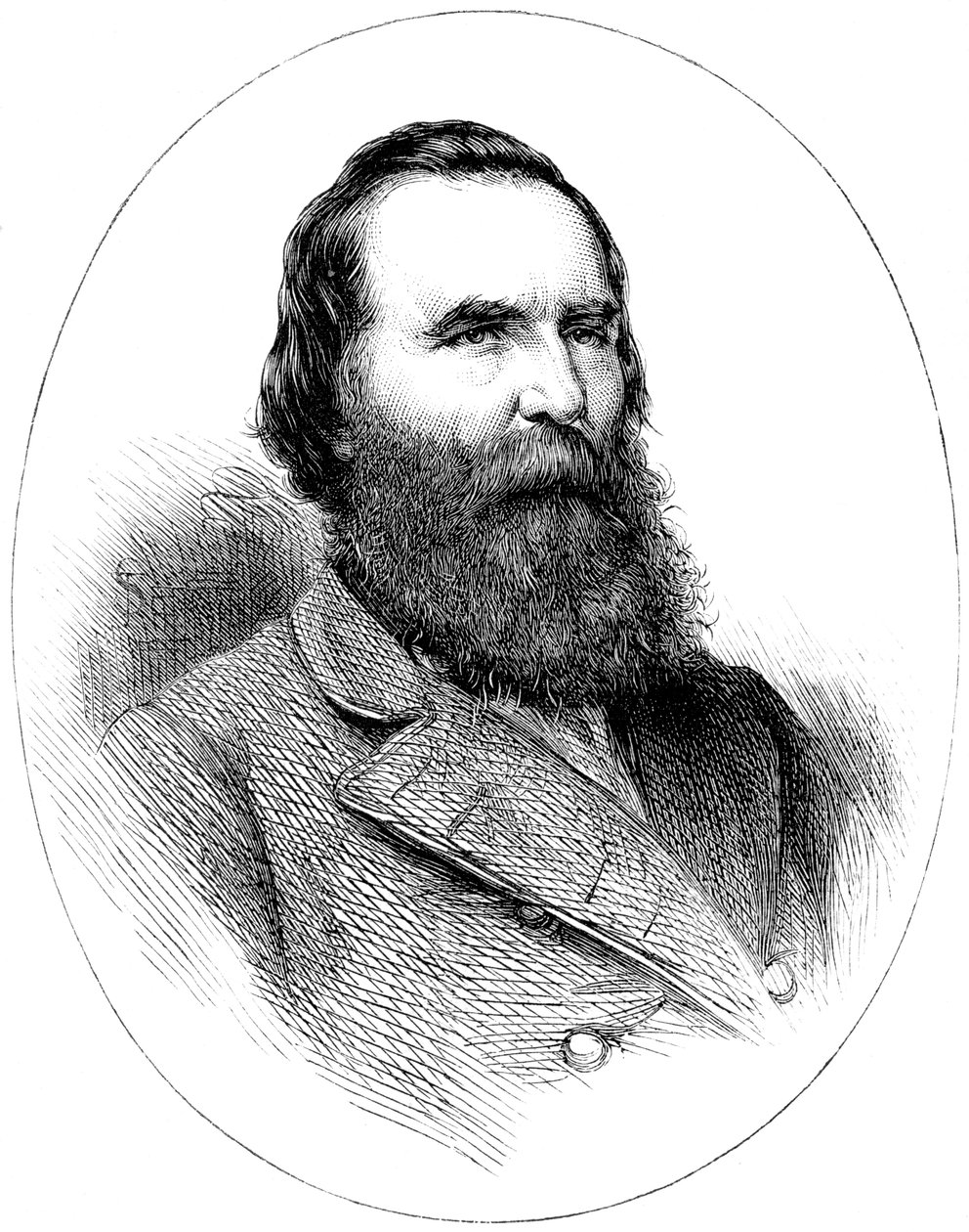 James Longstreet, Amerikan İç Savaşı Konfedere Generali, c1880 by Unbekannt