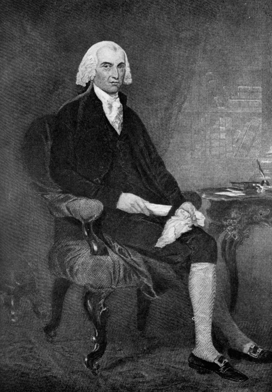James Madison 1751-1836, Amerika Birleşik Devletleri