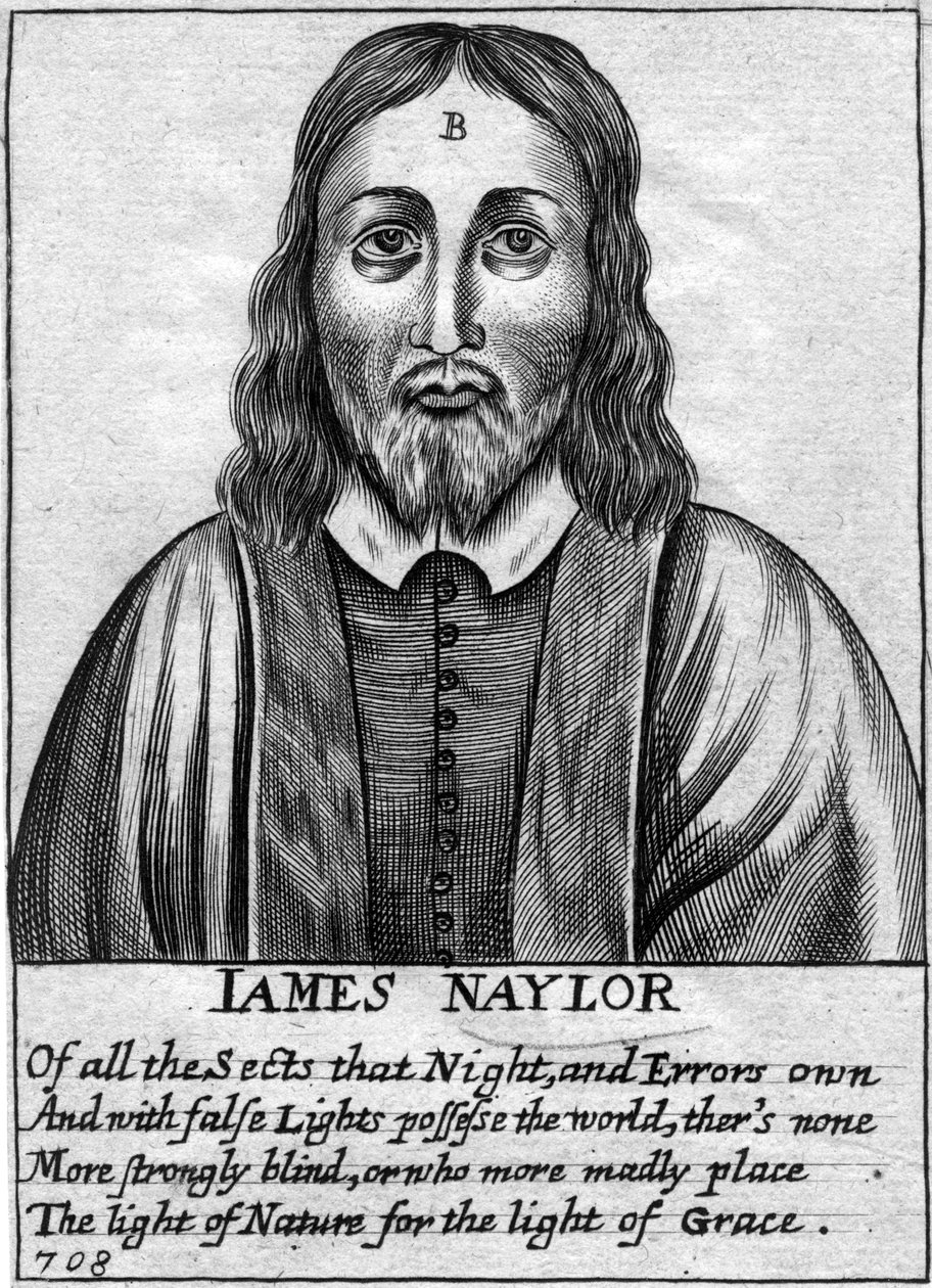 James Naylor, İngiliz Quaker lideri, 17. yüzyıl by Unbekannt