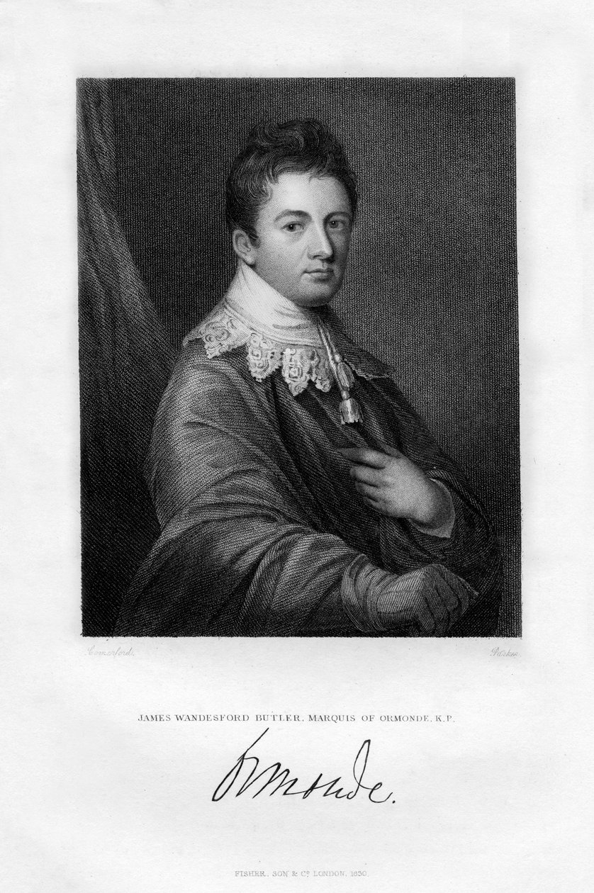 James Wandesford Butler, Ormonde Markisi, 1830 by Unbekannt
