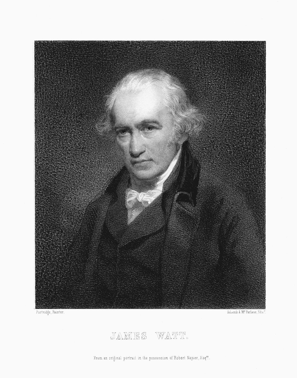 James Watt, İskoç mühendis by Unbekannt