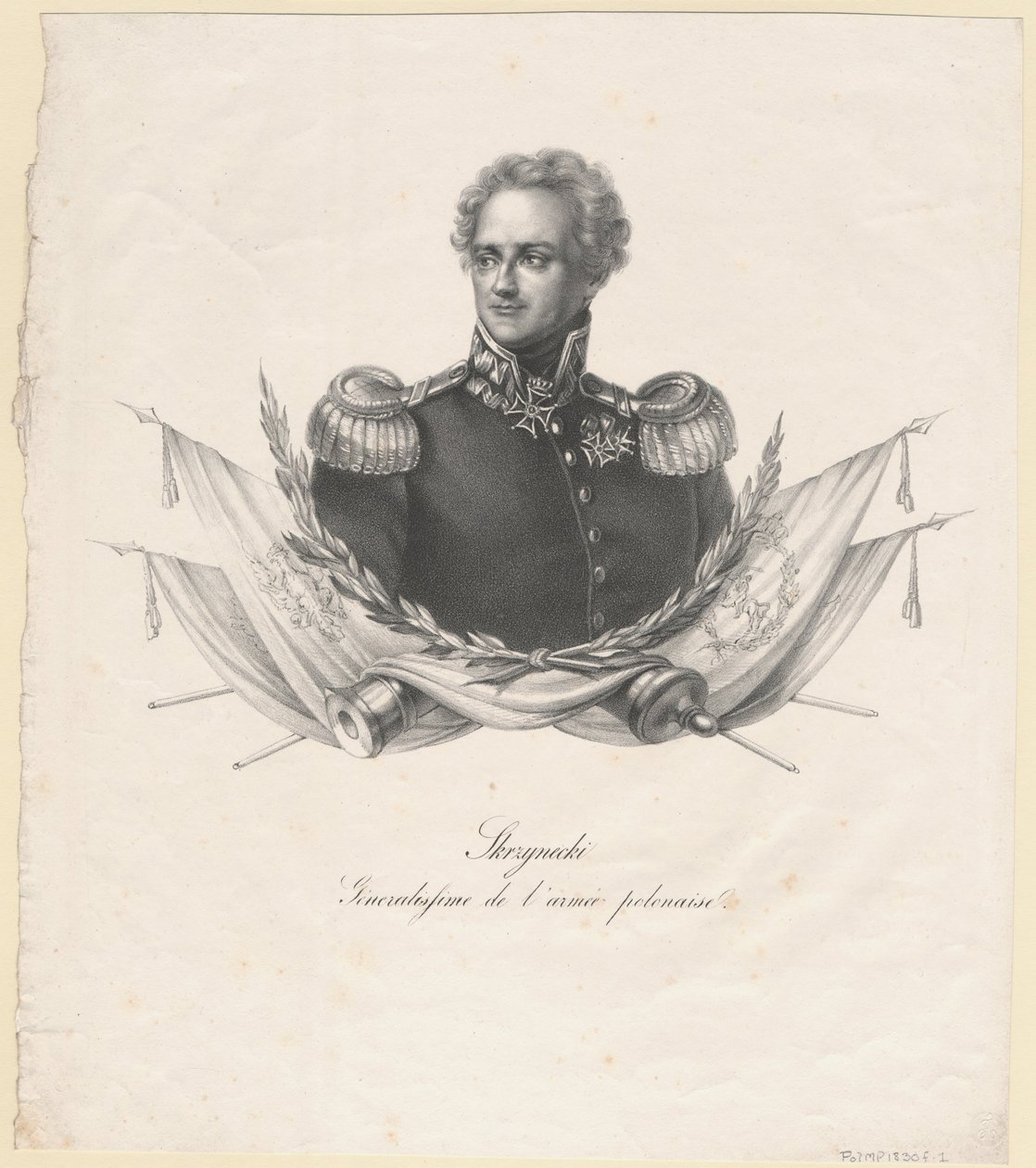 Jan Zygmunt Skrzynecki 1786-1860, 1831 by Unbekannt
