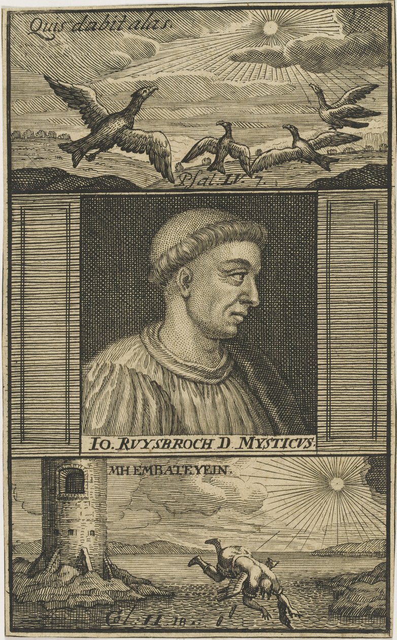 Jan van Ruusbroec 1293-1381, 1711. by Unbekannt