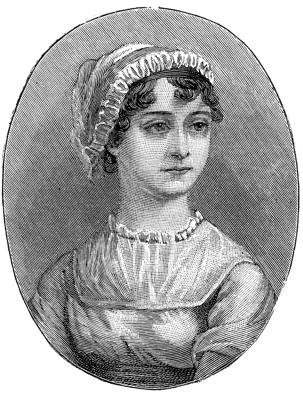 Jane Austen 1775-1817, İngiliz romancı by Unbekannt