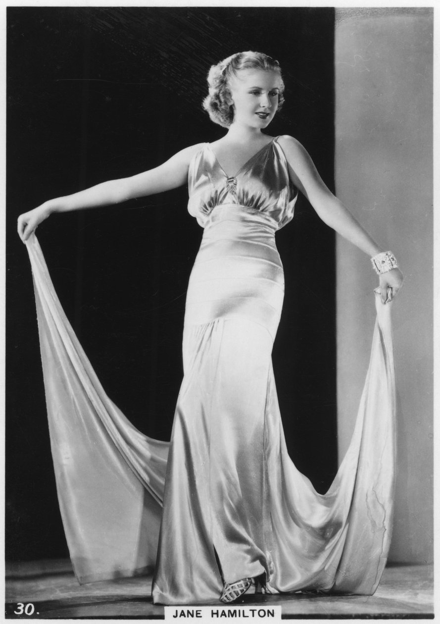 Jane Hamilton, Amerikalı sinema oyuncusu, c1938 by Unbekannt